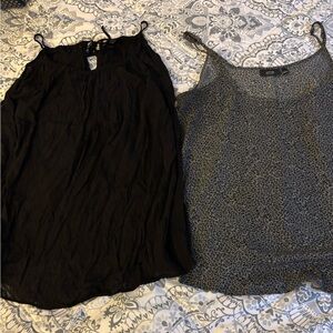 APT 9 women’s shirt and Ann Taylor Factory shirt